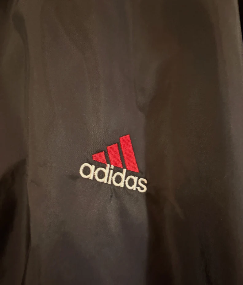Adidas 1995 Snap Windbreaker Jacket X-Games Staff VTG Large Mens size L - Image 4