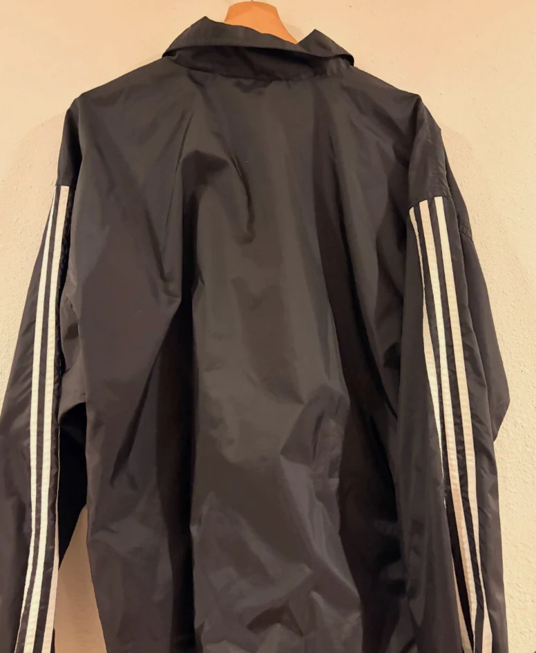 Adidas 1995 Snap Windbreaker Jacket X-Games Staff VTG Large Mens size L - Image 5