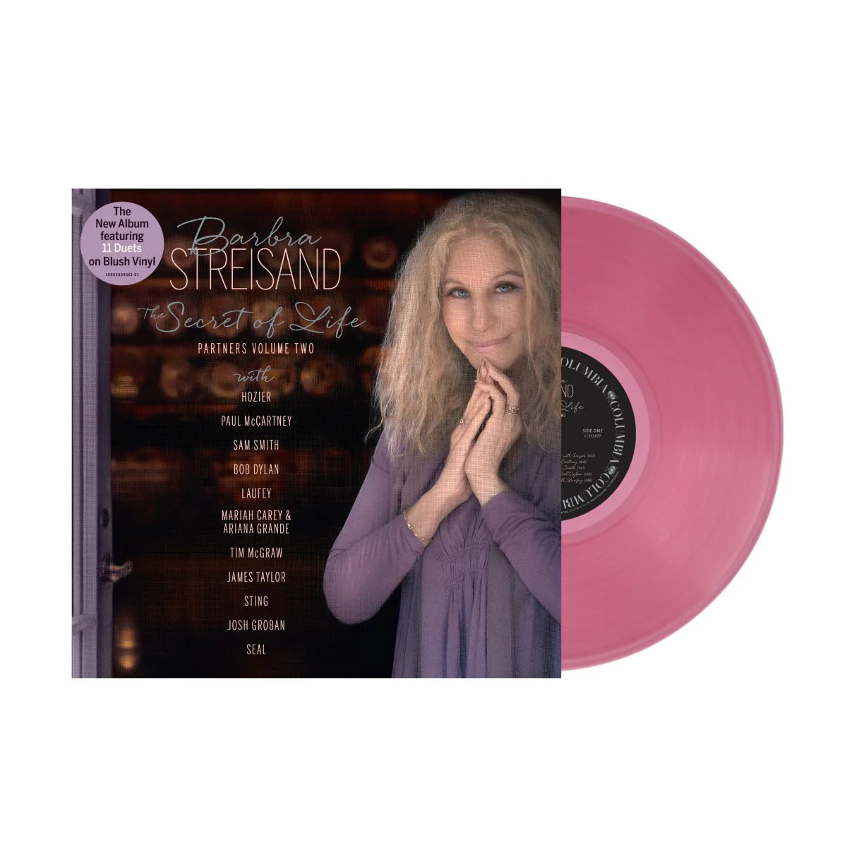 Barbra Streisand The Secret Of Life: Partners, Volume 2 (Blush Vinyl) - Image 2