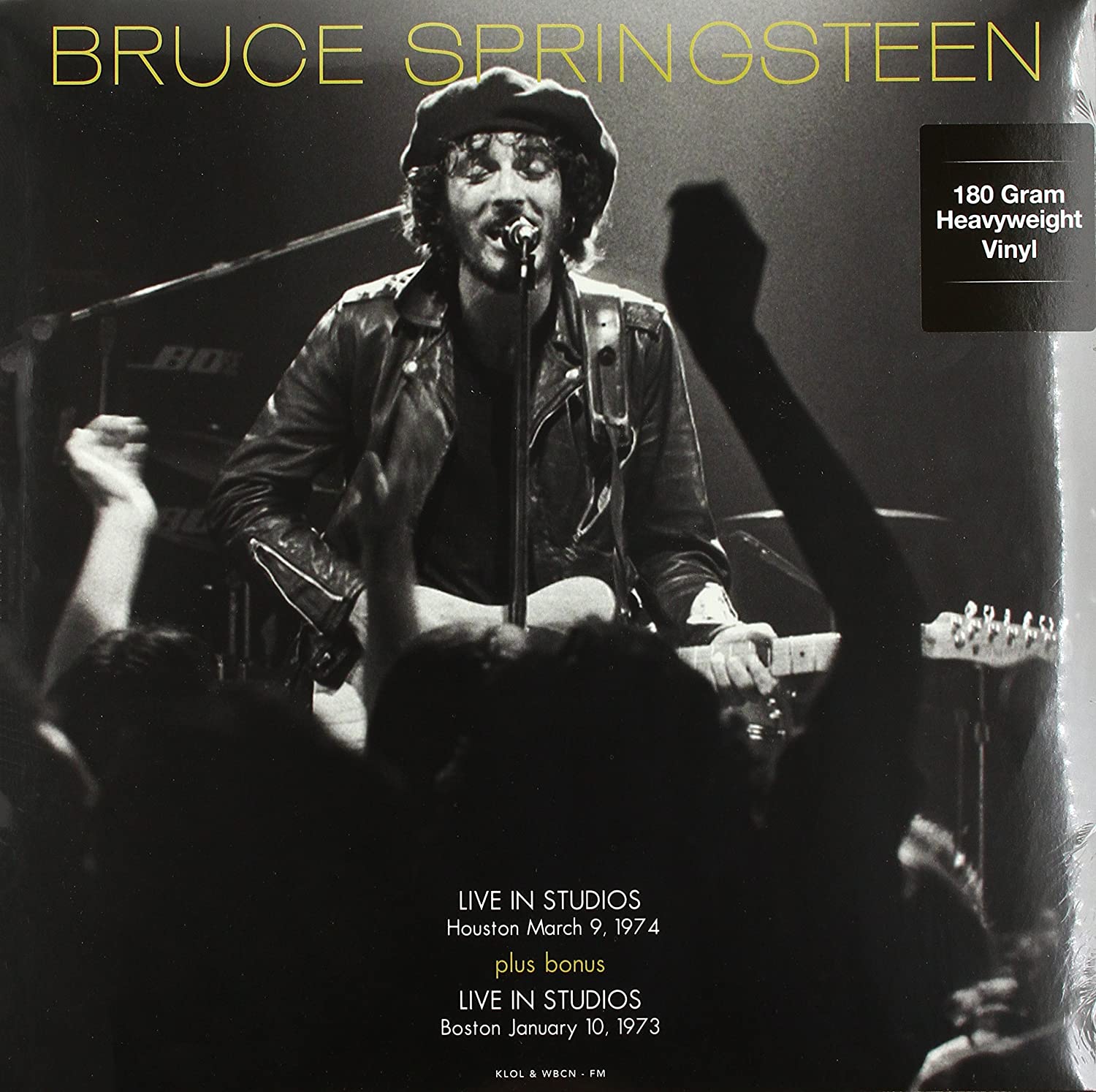 Bruce Springsteen Fm Studios Live In Houston Sept 3Rd 1974 & In Boston Oct 1st 1973 (Red Vinyl)