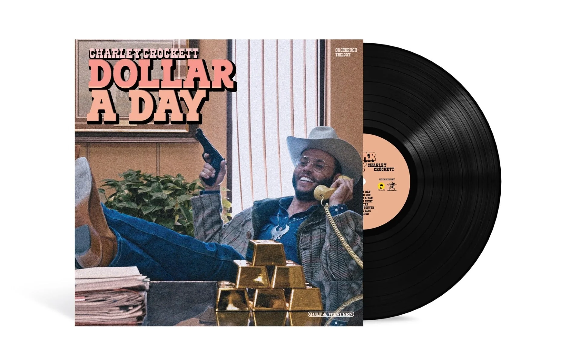 Charley Crockett Dollar A Day [LP] - Image 2