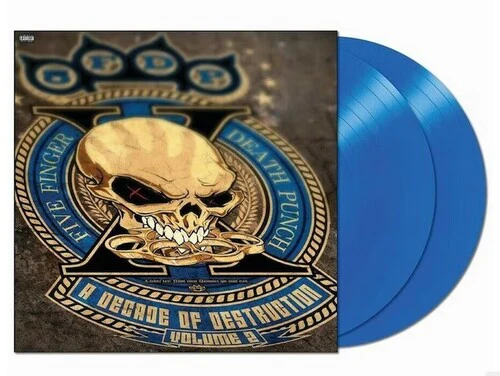 Five Finger Death Punch A Decade Of Destruction: Vol 2 [Explicit Content] (Colored Vinyl, Cobalt Blue, Limited Edition, Gatefold LP Jacket) (2 Lp's) - Image 2