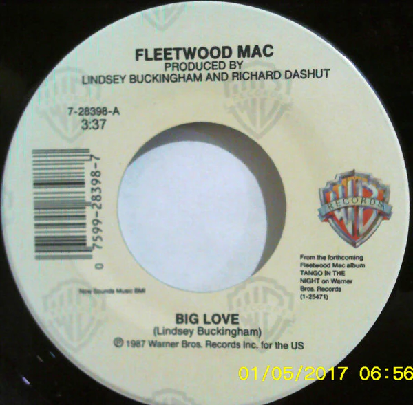 Fleetwood Mac - Big Love (7", Spe) (VG)3 - Image 3
