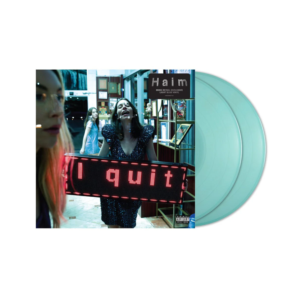 Haim "I Quit" (2 Lp) (Translucent Blue Vinyl) (Gatefold Jacket) (Indie Exclusive) - Image 2