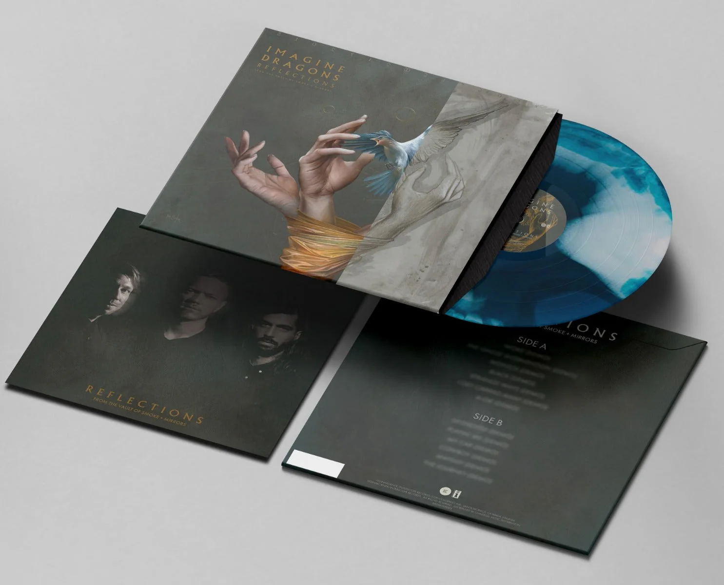 Imagine Dragons Reflections (From The Vault Of Smoke + Mirrors) (Ocean Blue Colored Vinyl) - Image 2