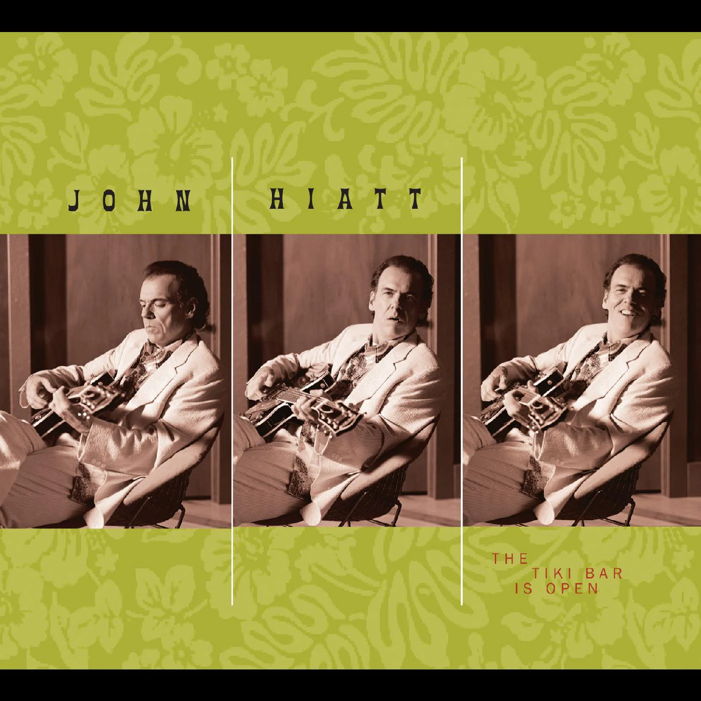 John Hiatt The Tiki Bar Is Open (TRANSPARENT GREEN VINYL)
