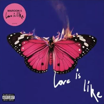 Maroon 5 Love Is Like [Explicit Content] (Limited Edition, Bubblegum Colored Vinyl, Alternative Cover with Exclusive Poster) - Image 2
