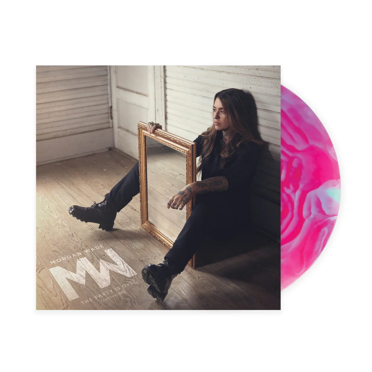 Morgan Wade The Party Is Over (Recovered) (Indie Exclusive) (Sea Glass & Magenta Vinyl) - Image 2