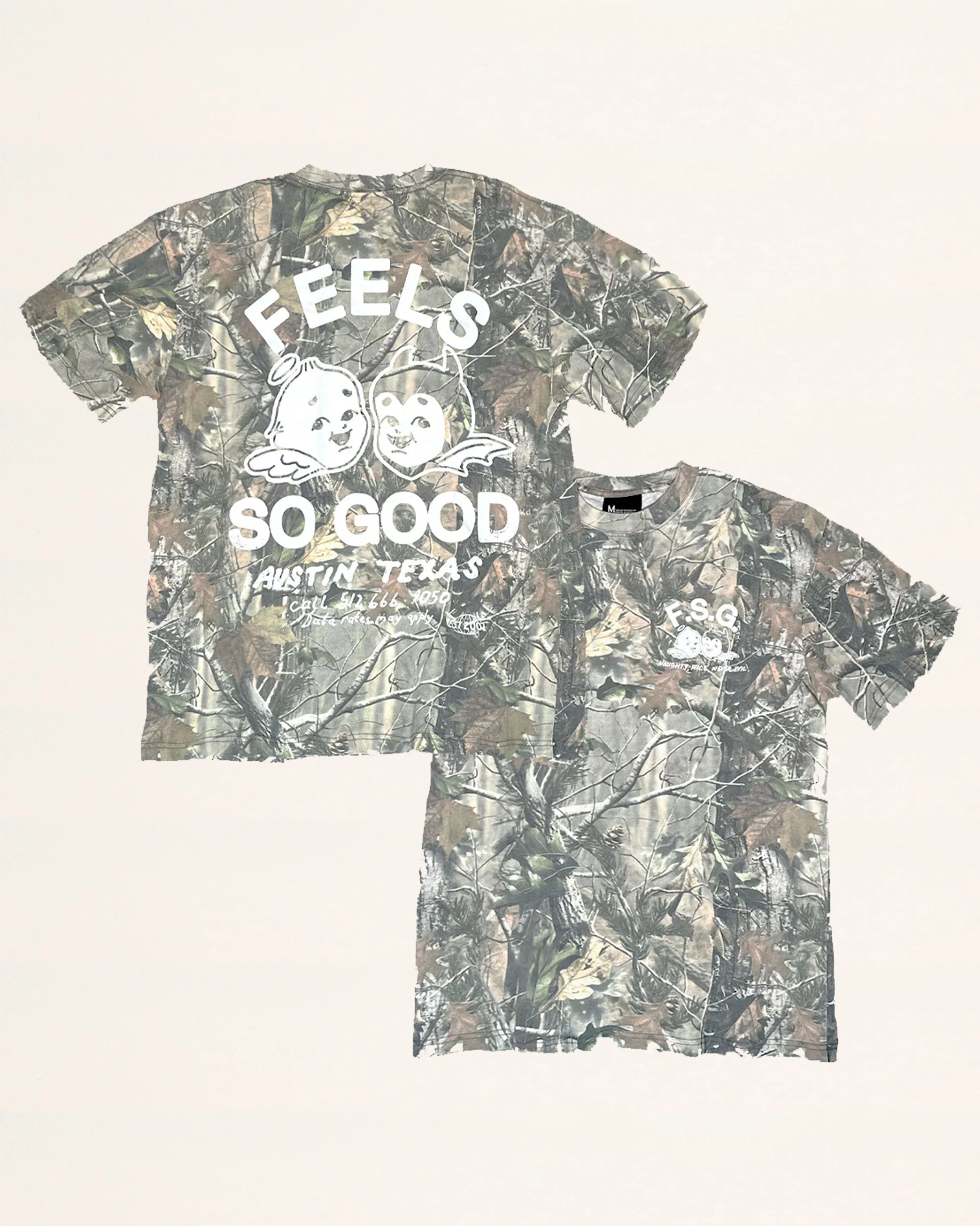 Never Evil Camo Tee - Image 3