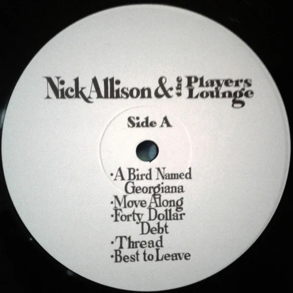 Nick Allison And The Players Lounge - Make Room (LP, Album) (M)20 - Image 4