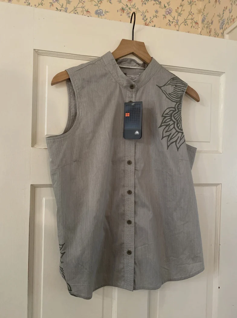 Nike Y2K ACG Vest Green/ Grey Women’s Size XL RARE NWT