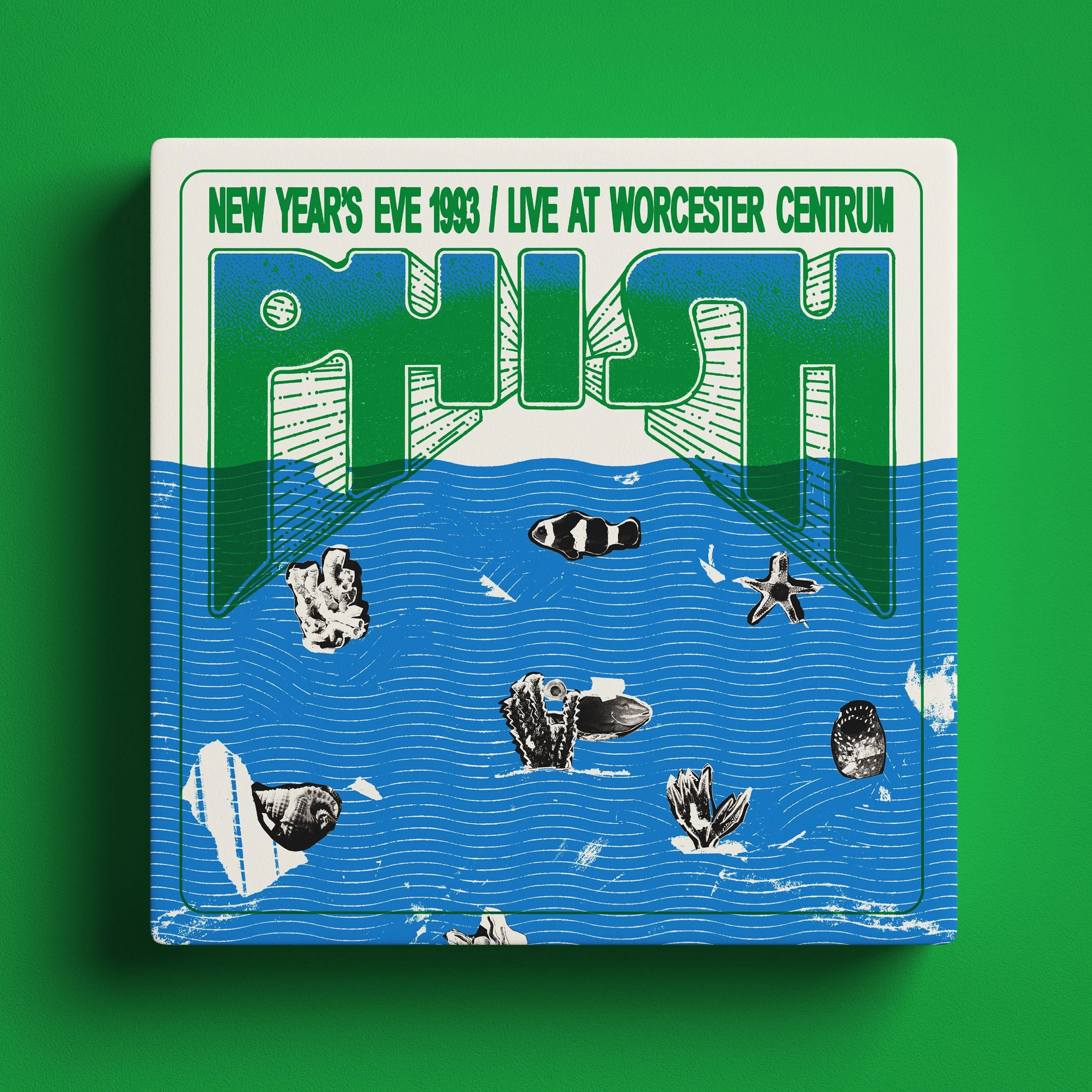 PHISH New Year'S Eve 1993 Live At Worcester Centrum Deluxe Box Set (Seaweed + Water Vinyl) [5Lp]