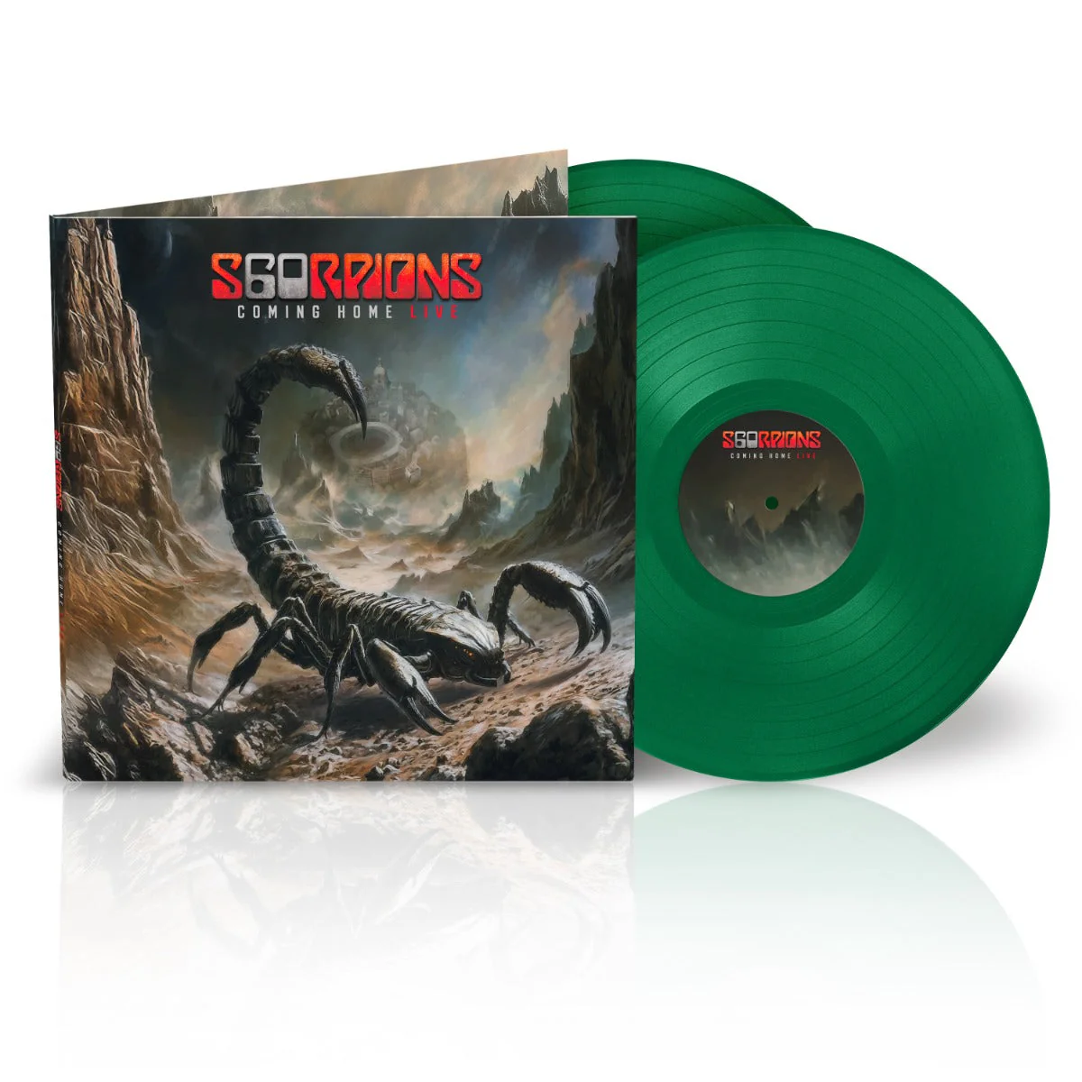 Scorpions Coming Home Live (Indie Exclusive) (180G Green Vinyl) [2Lp] - Image 2
