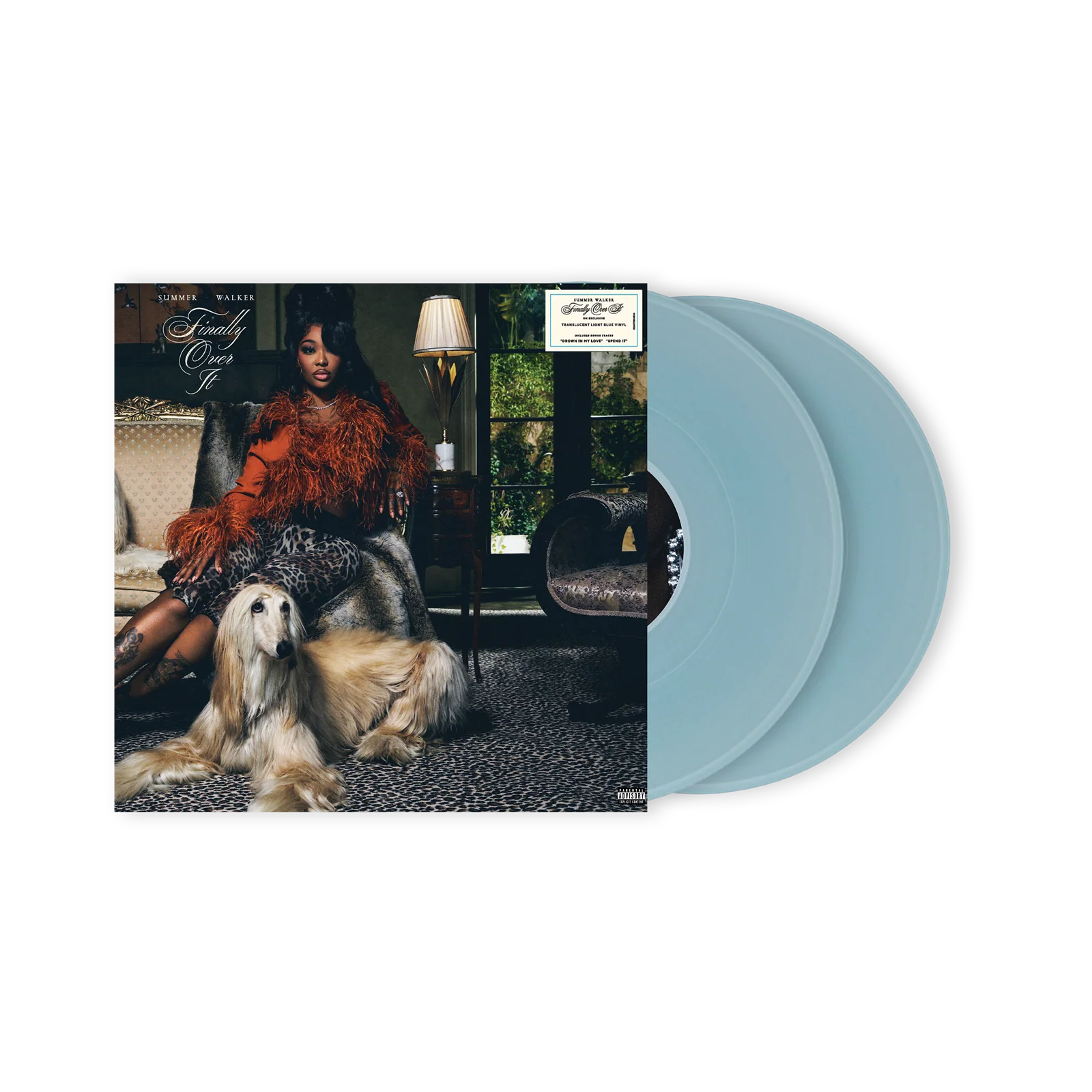 Summer Walker Finally Over It [Explicit Content] (Translucent Light Blue Colored Vinyl) (2 Lp's) - Image 2