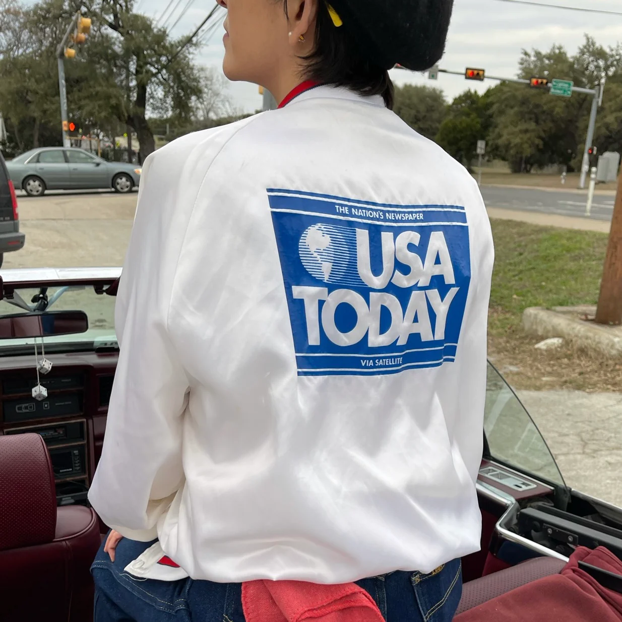 Vintage 84’ Jackson Tour Winner Bomber Jacket - Image 3