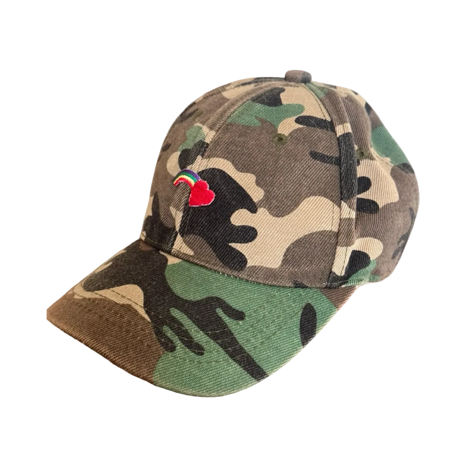 Vintage Camo Rainbow Cap - Image 3