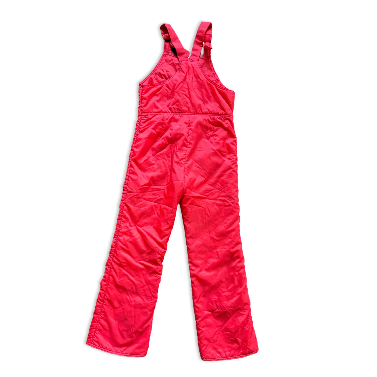 Vintage 90s Red Bib All Weather Suspenders - Image 3